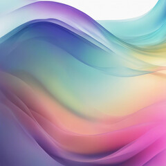 Obraz premium abstract background colorful flowing gradient waves