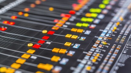 Close Up of Sound Mixer