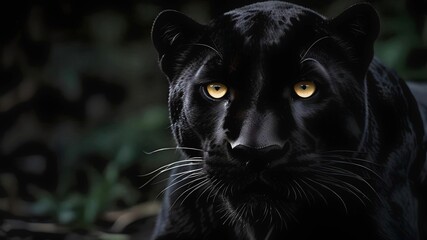 Mysterious Black Panther