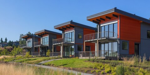 Contemporary Modern Houses in Natural Setting