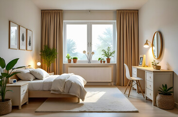 Fototapeta premium the interior of a modern children's room