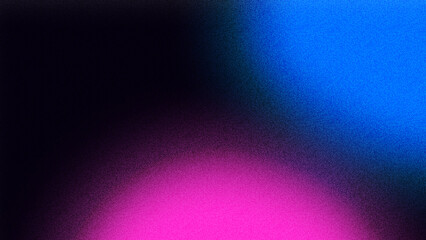 Black, blue, and pink gradient background with noise texture