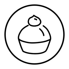 Round Cake Icon