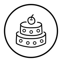 Round Cake Icon