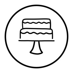 Round Cake Icon