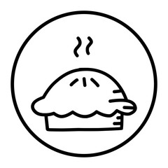 Round Cake Icon