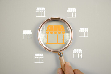 Franchise business or marketing expansion for growth, franchise marketing system in global business...