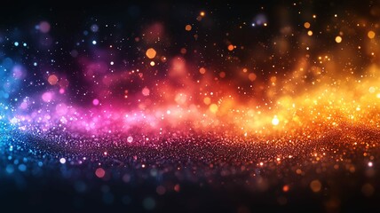 抽象的でキラキラと輝く背景画像