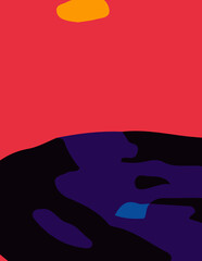 flat abstract background