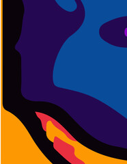 abstract background texture. illustration. abstract modern print. Wall art. Poster. Name card. wallpaper