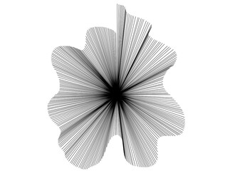 พื้นผิวของเส้นแบบไดนามิกสีดำ0.25+0.75+2