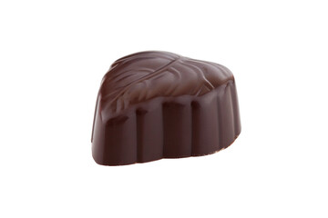 Chocolate candy isolated on white background
