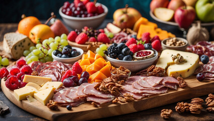 Colorful Charcuterie Boards