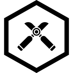 Secateurs Icon Design