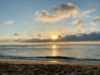 Beach sunset