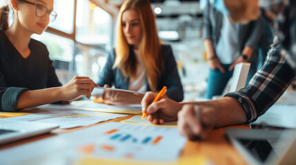 Business success organizational growth through