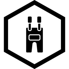Overalls Icon Design
