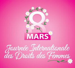 Journée internationale des droits des femmes, 8 mars © VTauscher purdesign9
