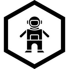 Space Suit Icon Design