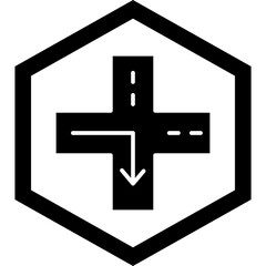 Road Ramps Icon Design