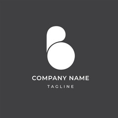 Unique elegant premium B logo, letter B sign company logo, luxurious B monogram creative sign