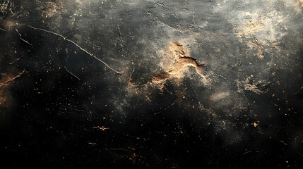 Abstract dark textured background with hints of brown and gold.