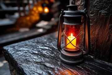 Gothic Woodstock Opera House, with dark, mysterious lighting