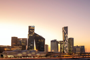  King Abdullah Financial District Riyadh. know as KAFD