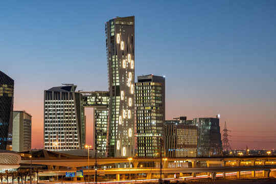 King Abdullah Financial District Riyadh. know as KAFD