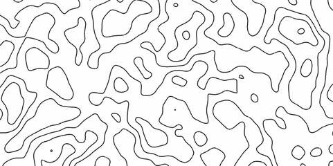 Topographic map in contour line light topographic topo contour map. ocean topographic line map with curvy wave isolines vector Topographic Map. Natural printing illustrations of maps.