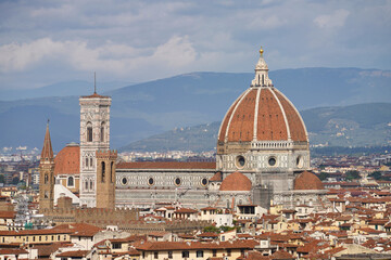 Panorama of Florence from Piazzale Michelangelo.