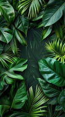 Exotic Jungle Plants with a Mystical Atmosphere