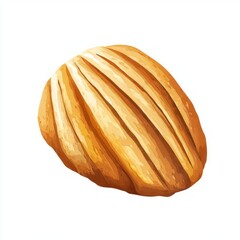 Fototapeta premium Madeleine vector illustration