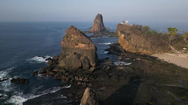 Sunrise at Papuma Beach Jember East Java