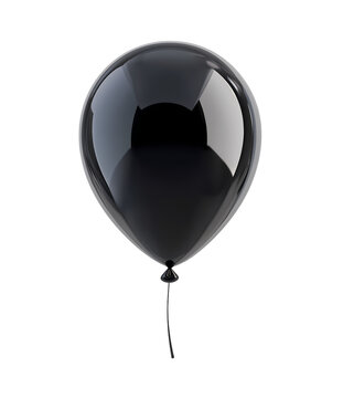 recommend clip art: Black balloon icon isolated on transparent background. PNG file, cut out