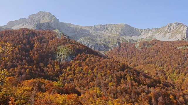 The summit of Monte Terminillo during the summer. 2217 meters, Terminillo Mount is named the Mountain of Rome, located in Apennine range, central Italy