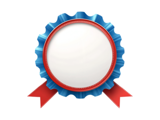 Award badge isolated on transparent or white background, png