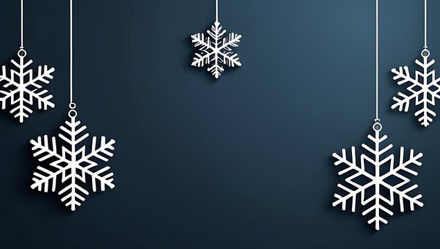 creates christmas background intricate snowflakes festive visuals atmosphere digital content