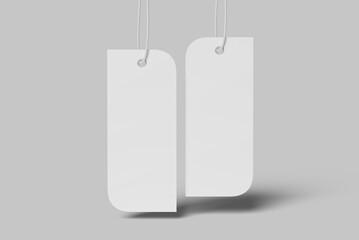 Label Tag Blank Mockup