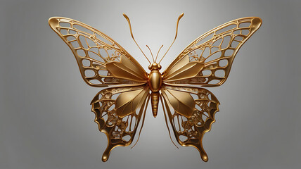 Closeup Of A Butterfly Serene Capturing Cemetery Mirroring Beauty Background