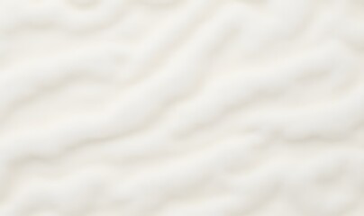Obraz premium Soft white fluffy fabric has a gentle wool texture on its background.