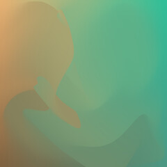 Abstract, modern and colorful mesh gradient Background, latest trend.