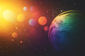 Obraz premium illustration of planet