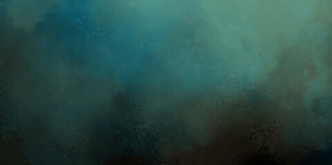 Abstract green watercolor background. Creative green shades hand drawn texture. Watercolor paper textured aquarelle canvas for modern creative design. Black and pastel Smoke Background .