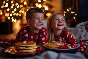Fun pajama day festival featuring family-friendly games, holiday movies, and a pancake breakfast, encouraging warmth and coziness during the winter season. 
