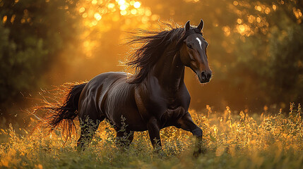 Obraz premium Cavalo majestoso 