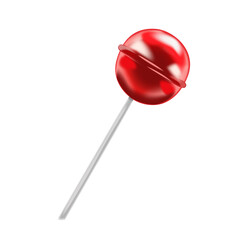 lollipop sweet. Icons 3d realistic render vector object. eggplant healthy vegetable. Icons 3d realistic render vector object. lollipop, candy, red, food, caramel, sweet, no people, color image, circle
