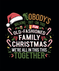 Merry Christmas T-shirt Design