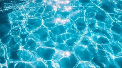 Obraz premium Sunlit Pool Water Surface