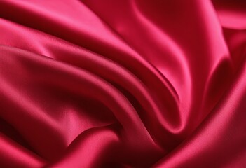 Obraz premium Closeup shot of red silk